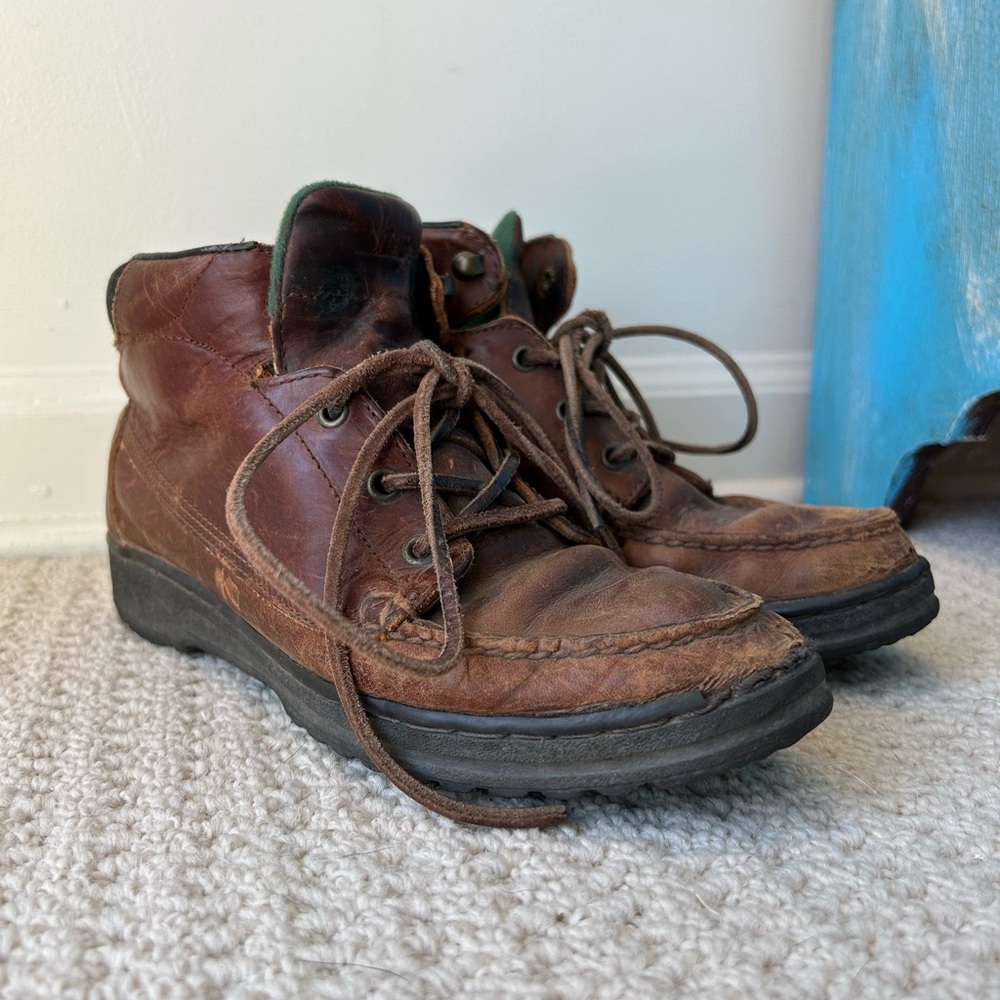 L.L. Bean Vintage Brown Hiking Boots Women’s Size 6.5